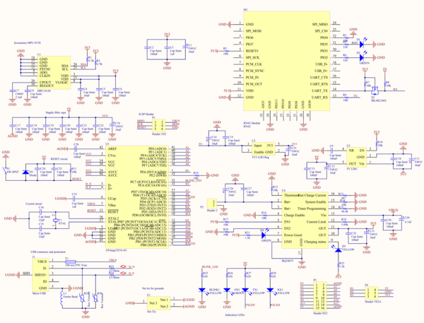 ASL Glove Schematic